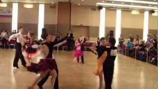 St.Petersburg-- OPEN. Шамов Илья и Лебедева Наталия.Самба