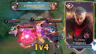 REASON WHY I DONT GET BORED OF PLAYING YU ZHONG ALL DAY! | YU ZHONG TUTORIAL