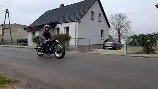 Lidobike#4 Harley Davidson Sportster Ironhead 1974 Bobber Custom Testing Ride by auglid
