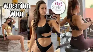 Vacation Vlog in Spain! ALTERWEGAL activewear review on location