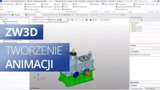 Animacja  w ZW3D 2025
