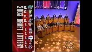 Full 2003 NBA Draft Lottery (LeBron, Darko, Carmelo)