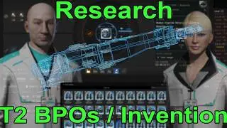 Research / T2 BPOs / Invention - EVE Online 2038
