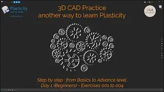 Plasticity : 3D CAD Practice Day 1