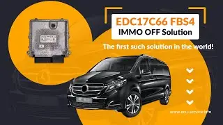 Mercedes EDC17C66 W447 FBS4 IMMO OFF emulator CR41.50, CR41.60, OM651