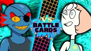 Undyne VS Pearl (Undertale VS Steven Universe) - VS Battle Cards