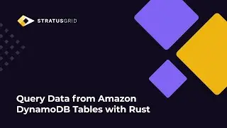 Query Data from Amazon DynamoDB Tables with Rust