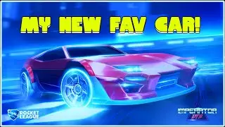 MY NEW FAV CAR! Rocket League Freestyle Practice