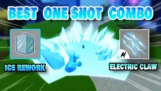 Ice + Electric claw + Human v4 Combo And Bounty hunting | Blox fruits