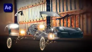 Car Transformer Effect in After Effects | The Ambarsariyaa