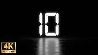 10 SEC COUNTDOWN - 3D - 4K Ultra HD