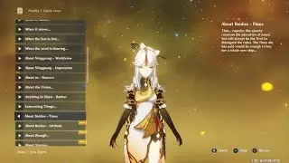 Ningguang talks about other characters | Genshin Impact