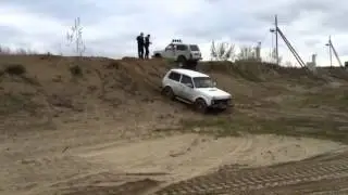 нива на обваловке