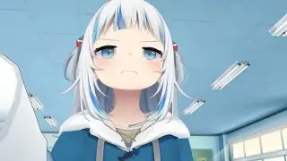 Gura doesn't understand japanese【Hololive Animation】