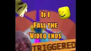 If I fall the video ends | Tower of Hell