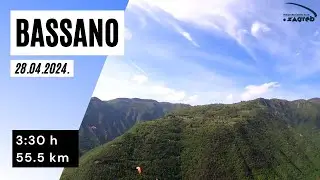 Bassano - my first flight in the Bassano paragliding mecca
