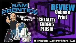 Creality Ender 5 Plus Unboxing Building and Printing 3d printer review