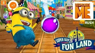 Minions Rush | collecting bananas 🍌🍌🍌with banana vacuum | performing despicable actions