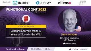 Lessons Learned from 15 Years of Scala in the Wild by Dean Wampler 