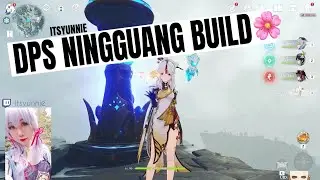 itsyunnie main dps ningguang build | Genshin Impact