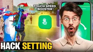 This App Will Instantly Boost Your Touch Speed in Free Fire | Free Fire Headshot Setting