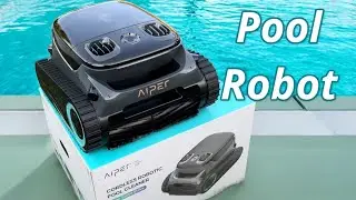 AIPER Scuba S1 Pro Cordless Robotic Pool  Cleaner | 3-Hour Battery Life And Scrubs The Waterline!!