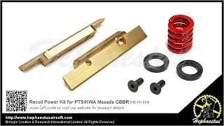 Hephaestus Recoil Power Kit for PTS/KWA Masada GBBR