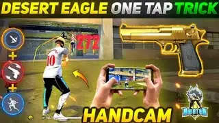 Desert Eagle Secret One Tap Headshot Trick 🔥! 100% Working | Desert Eagle Headshot Trick | FreeFire