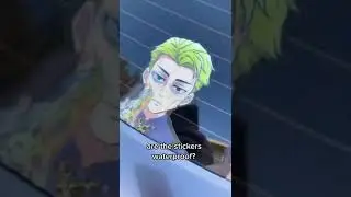 Carwash Safe✔️ Anime Motion Stickers #jujutsukaisen #jjk #yujiitadori #gojosatoru #nanami #weeb