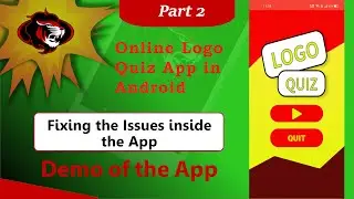 Online Logo Quiz App with Firebase and Firestore in Android Studio | Fixing Issues in App