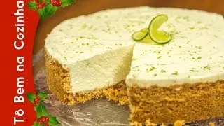 CHEESECAKE DE LIMÃO - Receita de cheesecake de limão (Episódio #94)