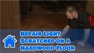 Flooring Tips : How to Repair Light Scratches on a Hardwood Floor