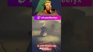 A wild Beefitung appears! #funny #gaming #twitch #clips #skills #fight #superbeefy #partyanimals
