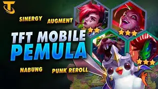 TFT Mobile Introduction Tutorial for Beginners, Basic Terms - Punk Reroll Teamfight Tactics