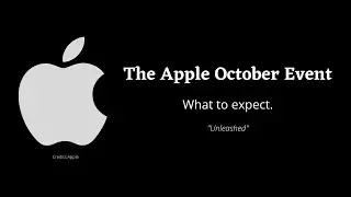 What to expect on the October Apple event I DLW