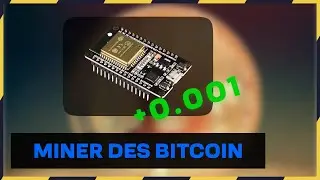 On mine du bitcoin avec une ESP8266 (arduino)