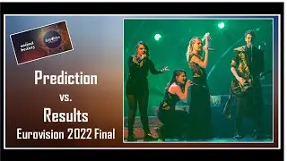 Prediction vs. Results | Eurovision 2022 Grand Final | Biggest Surprises