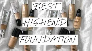 6 BEST HIGH-END FOUNDATIONS | Dry Skin Foundations