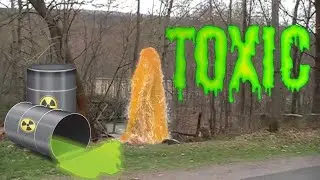 This Toxic Geyser has been spilling water into the river for decades