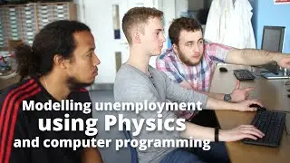 Modelling unemployment with Physics and Computer Programming