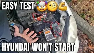 Hyundai Sonata No Start Diagnosis How to Check Test Starter Battery Wires Alternator Relay Fuses Why