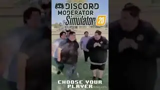 Discord moderator Simulator 20 choose your character