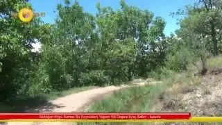 Akdoğan Köyü Sahası Su Kaynakları Yaşam Yol Doğası Araç Safari - Isparta