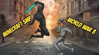 So I started WORLD WAR 3 In a MINECRAFT SMP...