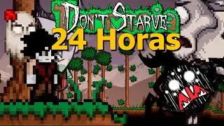 PASSEI 24 HORAS NA SEED DO DON'T STARVE NO TERRARIA