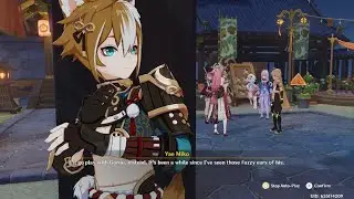 Genshin Impact: Yae Miko teasing Gorou