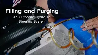 Filling and Purging a Uflex Steering System