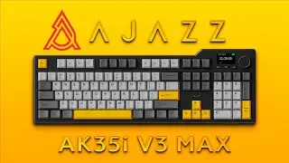 Клавіатура Ajazz AK 35i Max - Огляд Українською