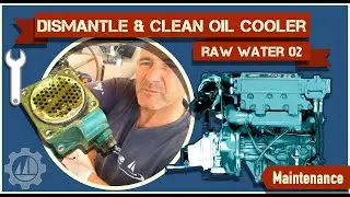 Volvo Penta TMD22 Cooling System Overhaul | Oil Cooler Service & Clean (Part 2)
