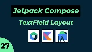 😍 #27 TextField Layout in Jetpack Compose in hindi 🥳  | Android | Kotlin 🤩  | Bye Bye Xml🖖  ✅